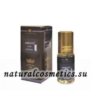Духи Code Colonia Армани Код Колония Ravza 3 мл Духи Code Colonia Армани