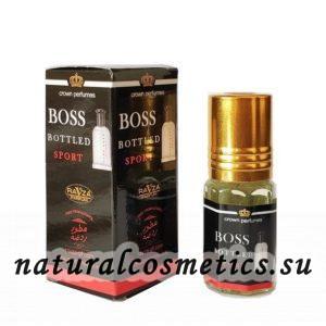 Масляные духи Boss Bottled Sport Босс Ботлед Спорт Ravza 3 мл Масляные духи Boss Bottled Sport