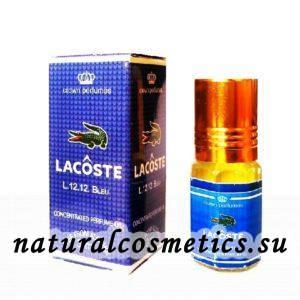 Масляные духи L.12.12. Bleu Лакост Блю Ravza 3 мл парфюм L.12.12. Bleu