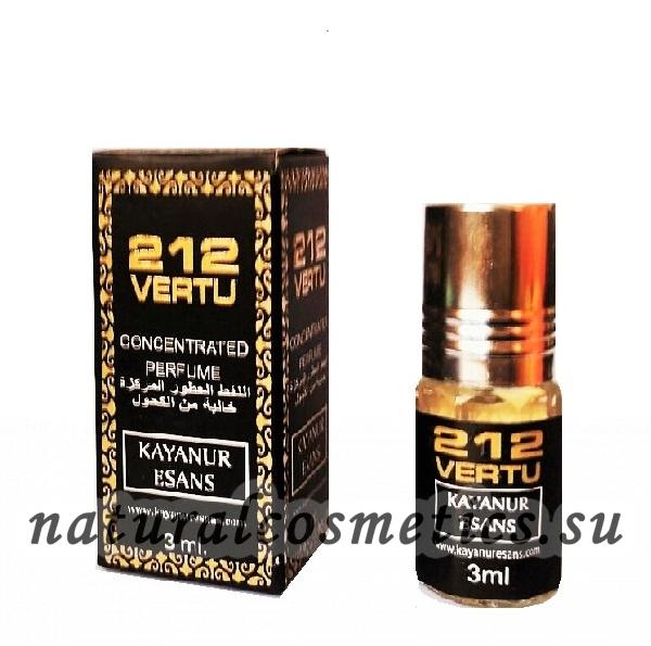 Духи Vertu 212 Верту 212 Kayanur Esans 3мл Духи Vertu 212 Верту 212 Kayanur Esans 3мл