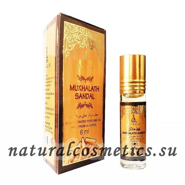 Духи Mukhalath Sandal Мухаллат Сандал Khalis Perfumes 6 мл Духи Mukhalath Sandal Мухаллат Сандал Khalis Perfumes 6 мл