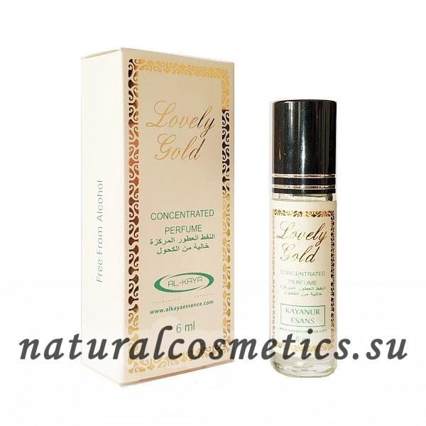 Маслянные духи Lovely Gold Ловели Голд Kayanur Esans 6 мл Маслянные духи Lovely Gold Ловели Голд Kayanur Esans 6 мл
