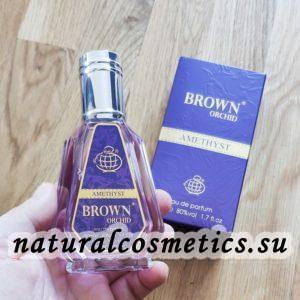 Женский парфюм Brown Orchid Amethyst Аметист Fragrance World 50 мл Женский парфюм Brown Orchid Amethyst Аметист Fragrance World 50 мл