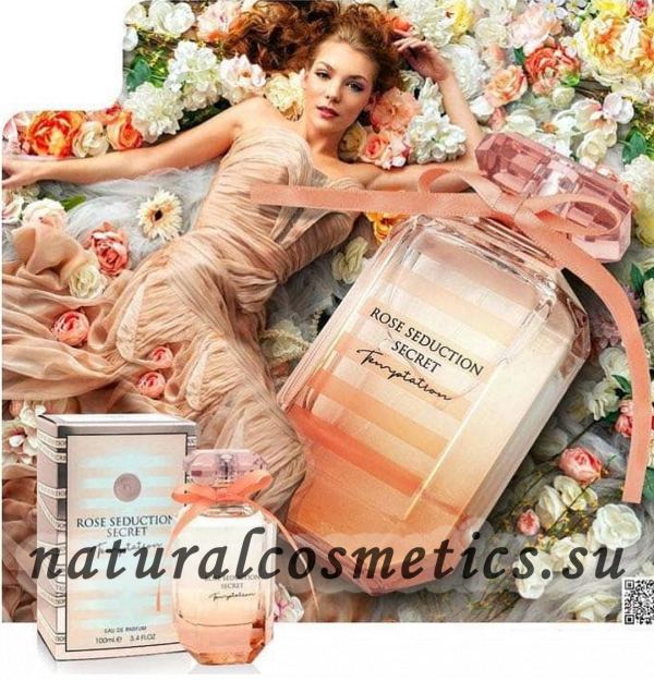 Духи Rose Seduction Secret Temptation Розовый Соблазн Fragrance World 100 мл Духи Rose Seduction Secret Temptation Розовый Соблазн Fragrance World 100 мл