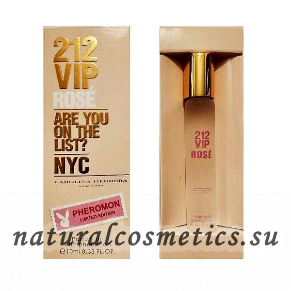 Маслянные духи с феромонами копия Carolina Herrera 212 VIP Rose 10 мл Маслянные духи с феромонами копия Carolina Herrera 212 VIP Rose 10 мл