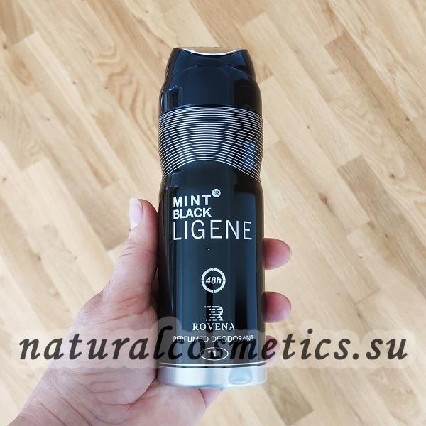 Дезодорант Mint Black Ligene Мон Блан Легенд Rovena 200 мл Дезодорант Mint Black Ligene Мон Блан Легенд Rovena 200 мл