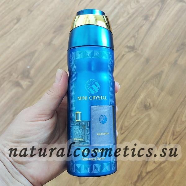 Мужской дезодорант копия бренда Versace Eros Mini Crystal 200 мл Мужской дезодорант копия бренда Versace Eros Mini Crystal 200 мл