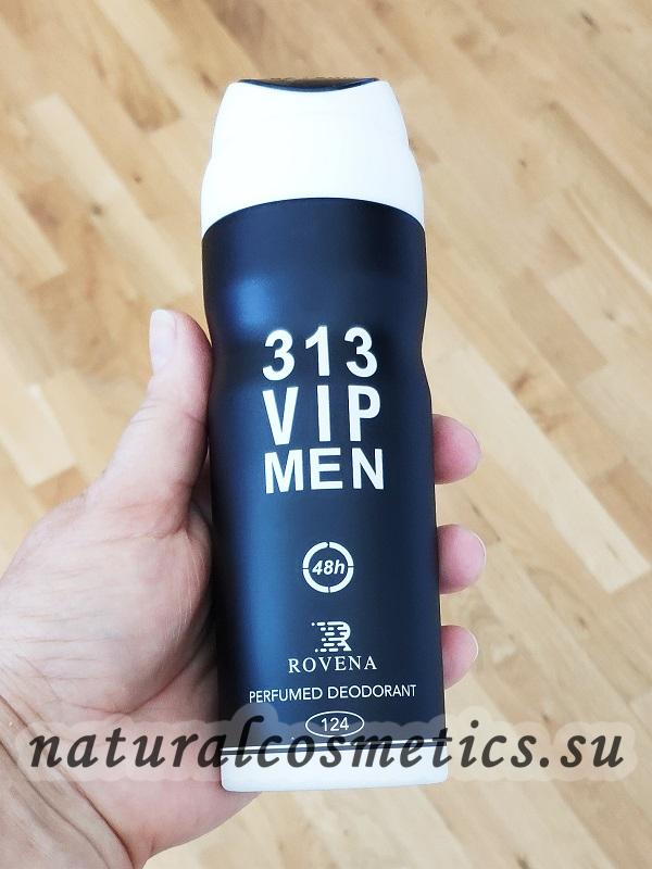 Дезодорант 313 Vip Men Каролина Херрера 212 Вип Мен Rovena 200 мл Дезодорант 313 Vip Men Каролина Херрера 212 Вип Мен Rovena 200 мл