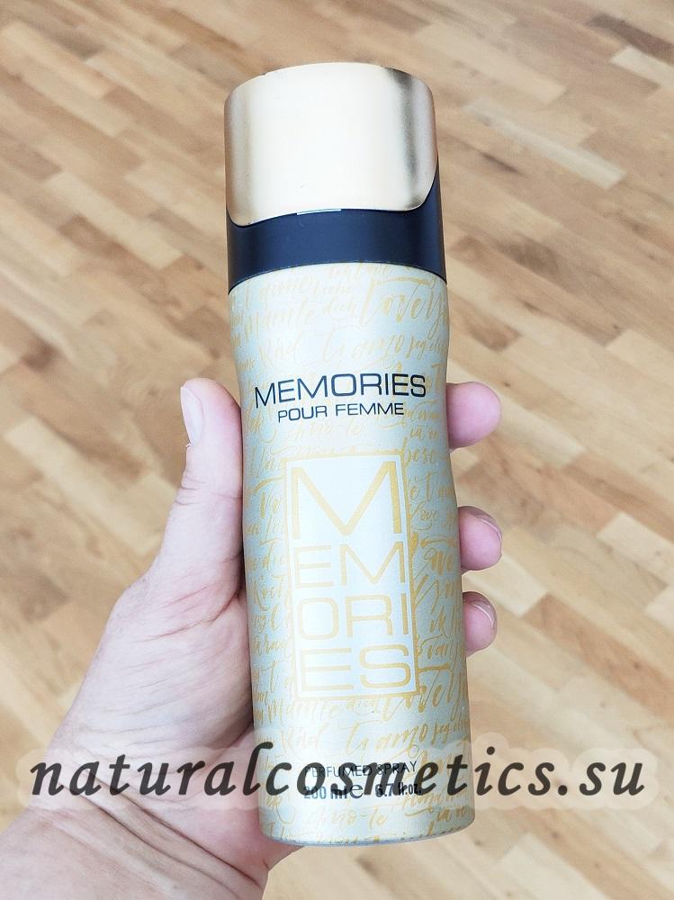 Дезодорант Memories Pour Femme Мемори Fragrance 200 мл Дезодорант Memories Pour Femme Мемори Fragrance 200 мл