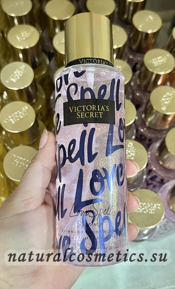 Парфюмированный спрей мист для тела Victoria Secret Love Spell Shimmer 250 мл Парфюмированный спрей мист для тела Victoria Secret Love Spell Shimmer 250 мл
