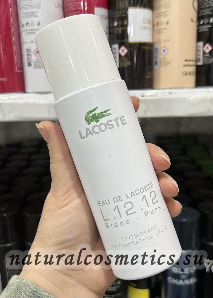 Дезодорант L.12.12 Blanc Pure Лакост Бланк Пур 200 мл Дезодорант L.12.12 Blanc Pure Лакост Бланк Пур 200 мл